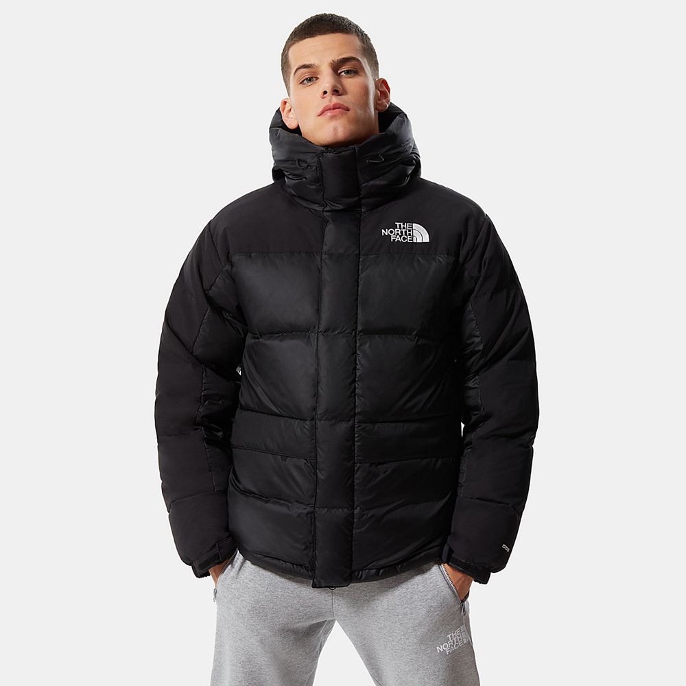 The North Face Puffer Jacket Mens Australia - The North Face Himalayan Black (TXV-123096)